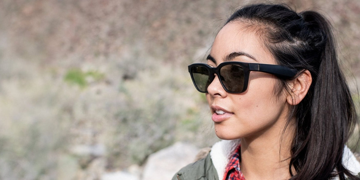Bose Frames Soprano Cat-Eye Bluetooth Sunglasses w/Polarized Lenses, Med,  Black 851336-0110