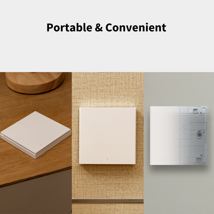 Aqara Wireless Remote Switch H1 (Double Rocker)