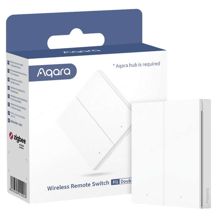 Aqara Wireless Remote Switch H1 (Double Rocker)