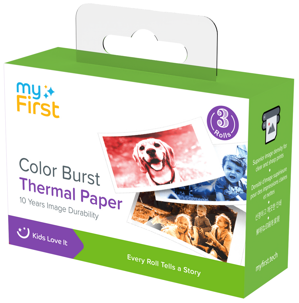 Thermal Paper Color Burst for myFirst Camera Insta 20 — The Technology ...
