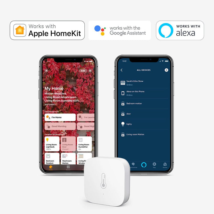Aqara Smart Home Temperature And Humidity Sensor (Aqara Hub Required) - The Technology Store