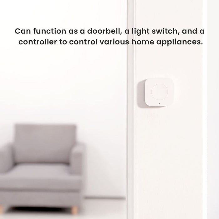 Aqara Smart Home Wireless Mini Switch (Aqara Hub Required) - The Technology Store