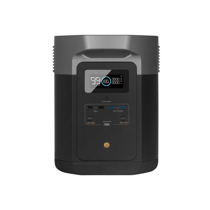 EcoFlow DELTA MAX Power Station - 2016Wh Capacity, 2400W AC Output - The Technology Store
