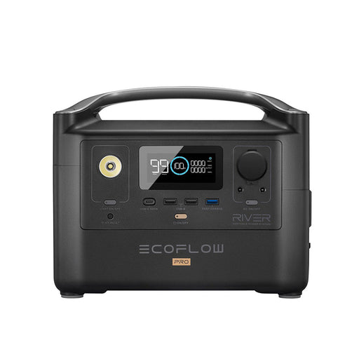 EcoFlow RIVER PRO Portable Power Station - 720Wh Capacity, 600w AC Output - The Technology Store