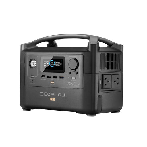 EcoFlow RIVER PRO Portable Power Station - 720Wh Capacity, 600w AC Output - The Technology Store