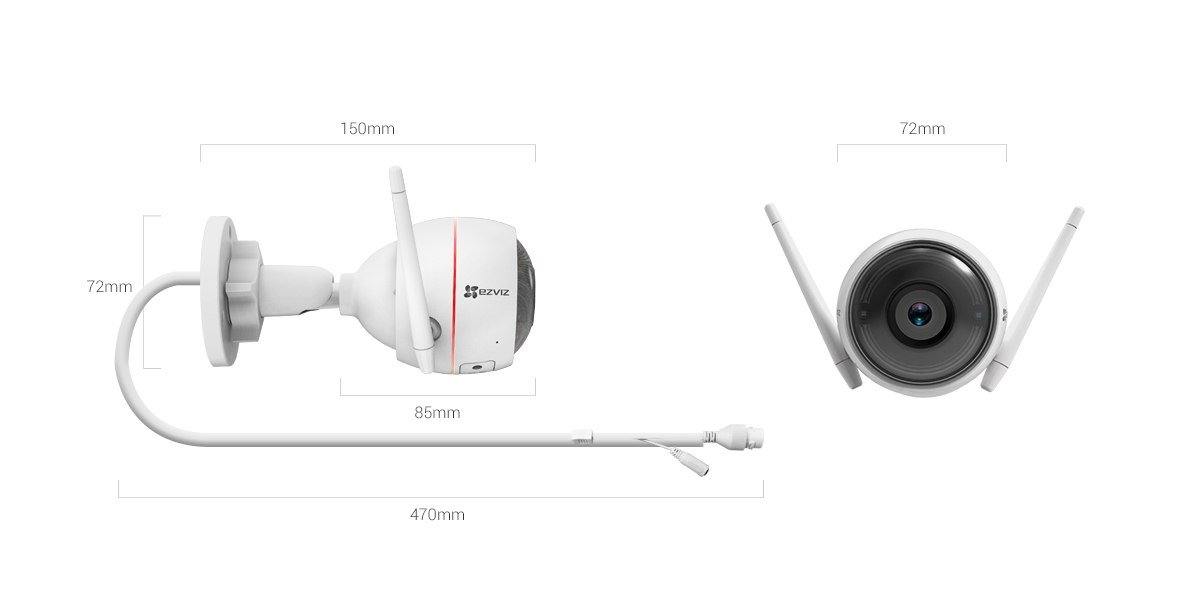 EZVIZ C3W Outdoor Smart Home WIFI Camera - The Technology Store