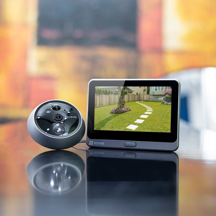 EZVIZ DP2C Wire-free Peephole Doorbell — The Technology Store