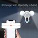 EZVIZ LC1C Smart Home Security Wireless Outdoor Camera with Floodlights - The Technology Store