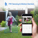 EZVIZ LC1C Smart Home Security Wireless Outdoor Camera with Floodlights - The Technology Store