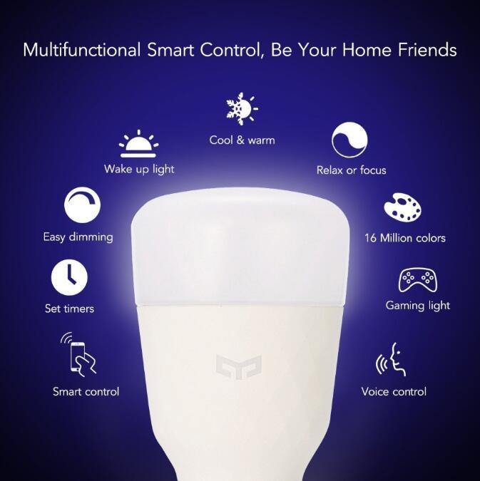 Yeelight Smart Bulb 1S (Dimmable) - The Technology Store